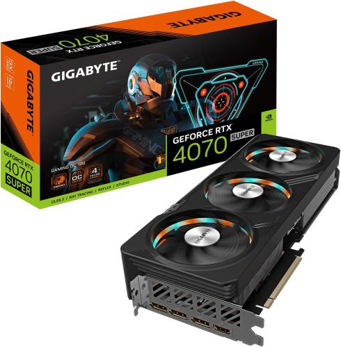 GIGABYTE GeForce RTX 4070 Super Gaming OC 12G Grap...