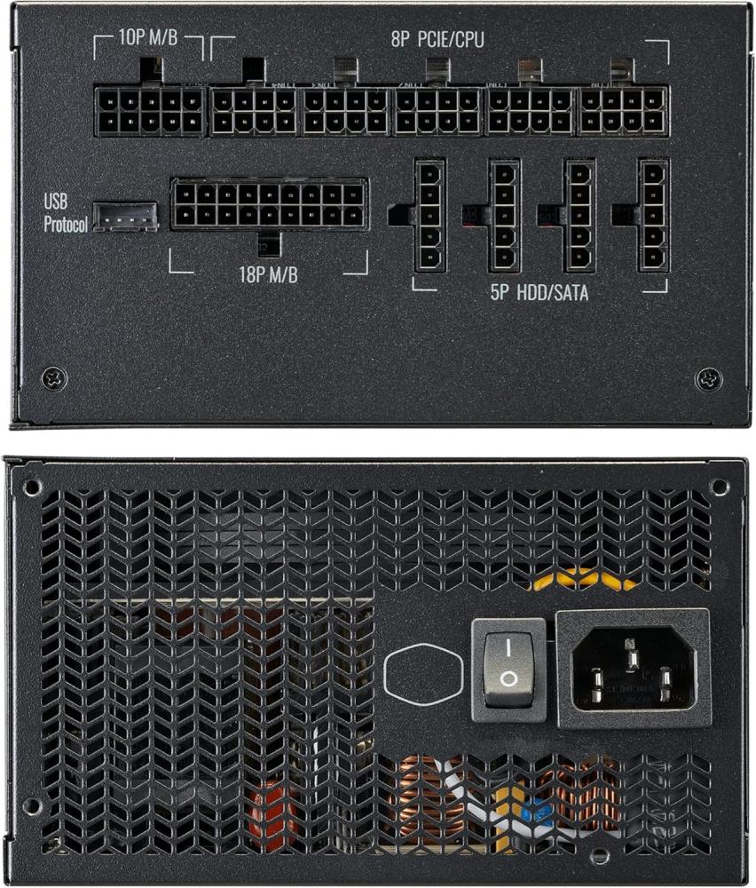 Cooler Master XG850 Plus Platinum Power Supply Unit (UK) -850W ARGB Fan