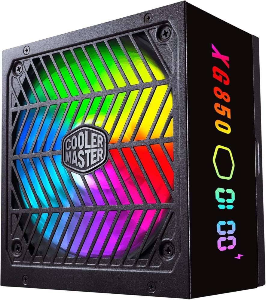 Cooler Master XG850 Plus Platinum Power Supply Unit (UK) -850W ARGB Fan