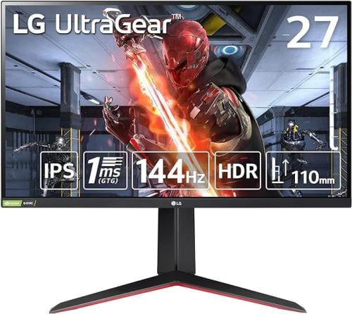 LG 27GN65R-B UltraGear Gaming Monitor, 27 inch, Fu...