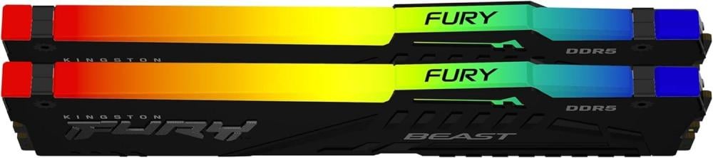 Kingston FURY Beast 16GB (2x8GB) 5200MT/s DDR5 Black