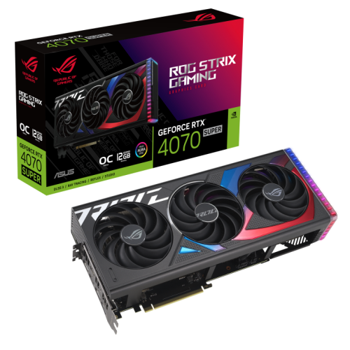 ROG Strix GeForce RTX™ 4070 SUPER 12GB GDDR6X OC E...