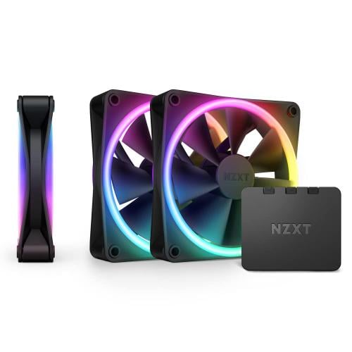 NZXT F120 RGB Duo Triple Pack - 3 x 120mm Dual-Sid...