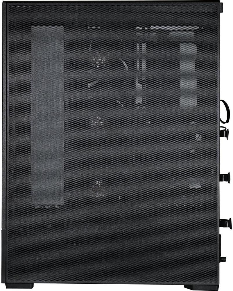 Lian-Li SUP01 RGB Tempered Glass ATX Small Tower Computer Case  Black كيس للكمبيوتر