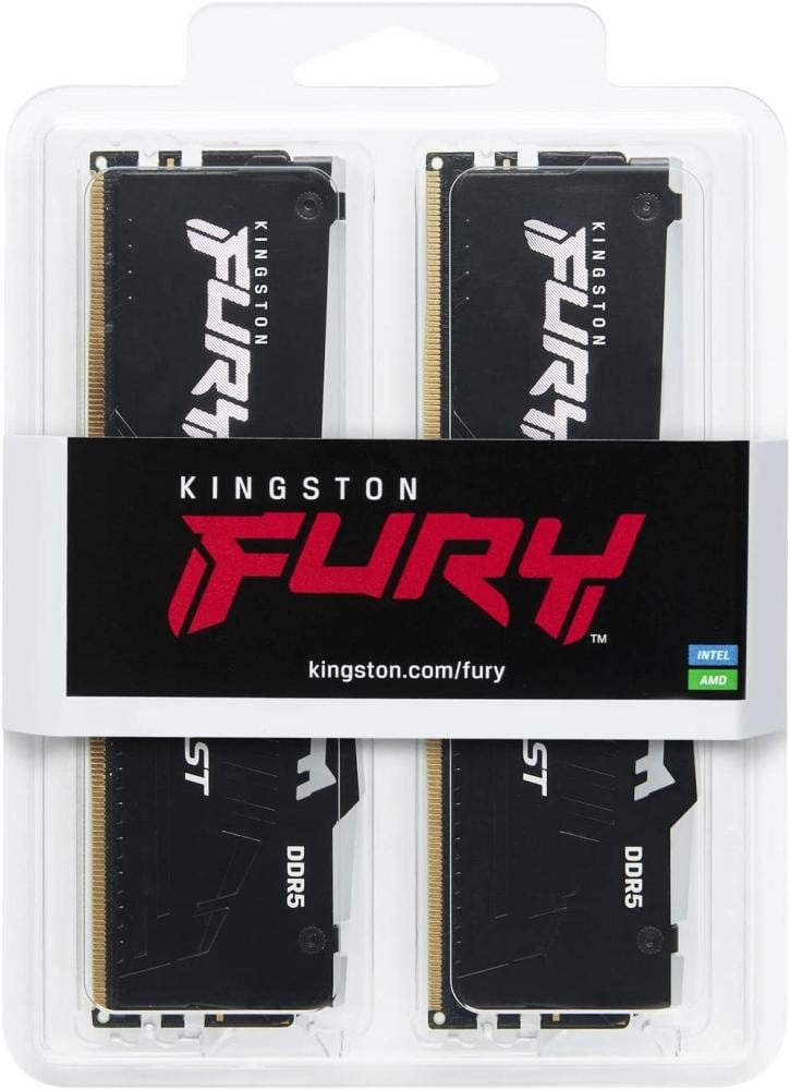 Kingston FURY Beast 16GB (2x8GB) 5200MT/s DDR5 Black