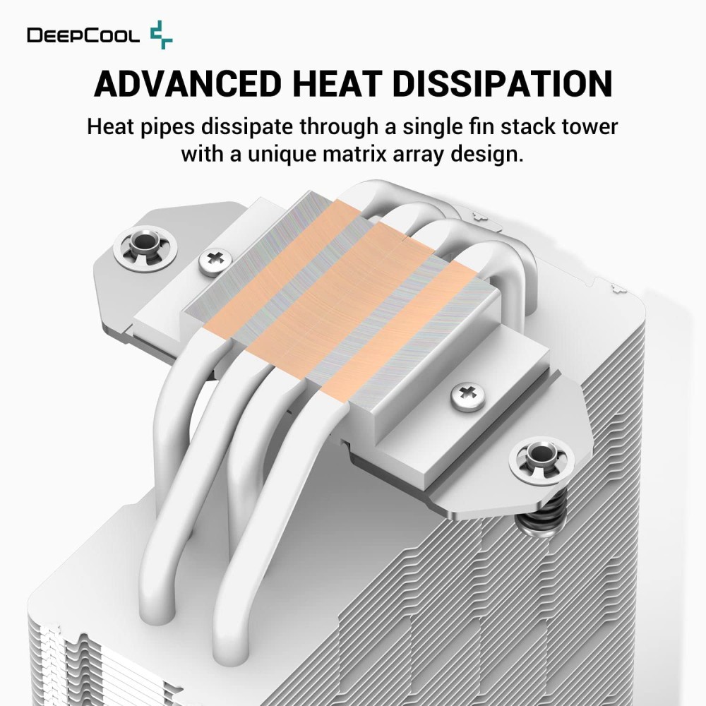 DeepCool AK400 WH CPU Air Cooler