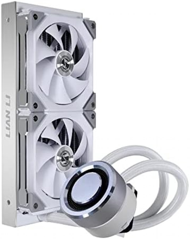 Lian Li Galahad 360mm AIO ARGB Liquid CPU Cooler - White - مبرد