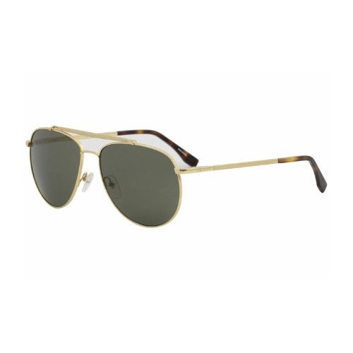 Lacoste L240S 714 Gold Modified Rectangle Sunglasses