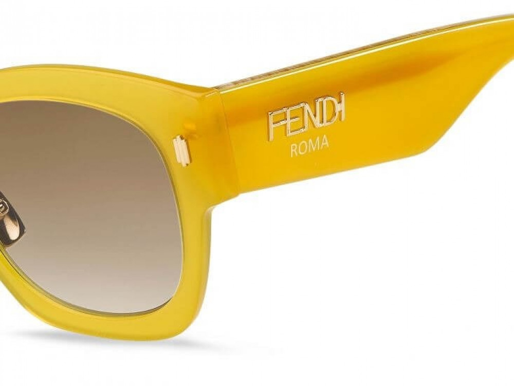 yellow fendi sunglasses