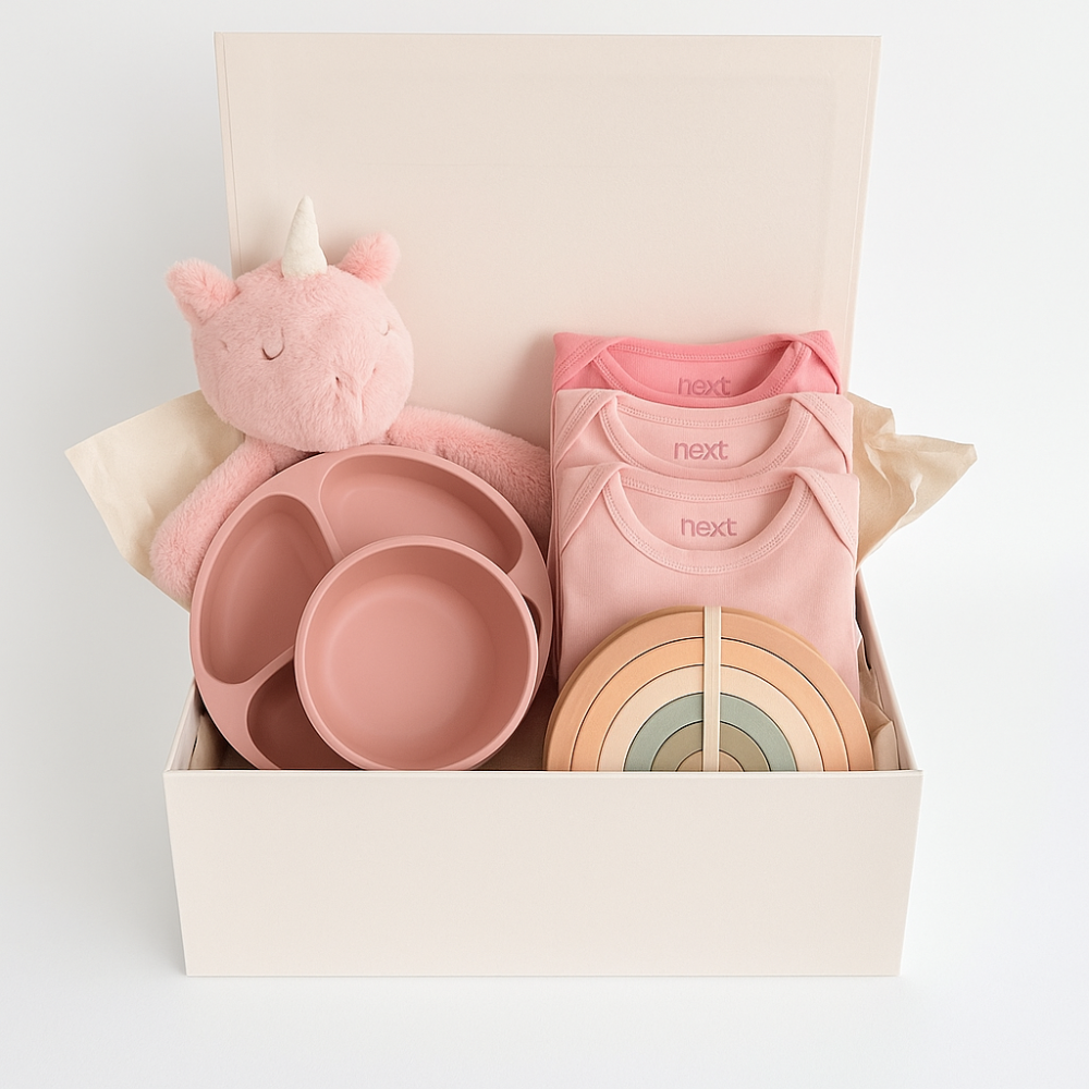 هدية مواليد بينك