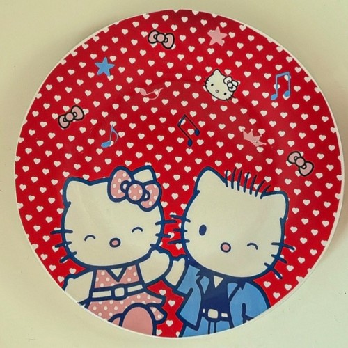 Hello kitty flat plate