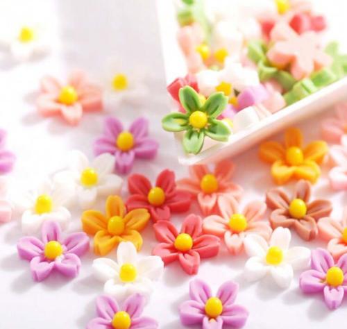 زهور منوعه 3 حبات