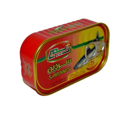 سردين ريم حار في زيت نباتي 125غ