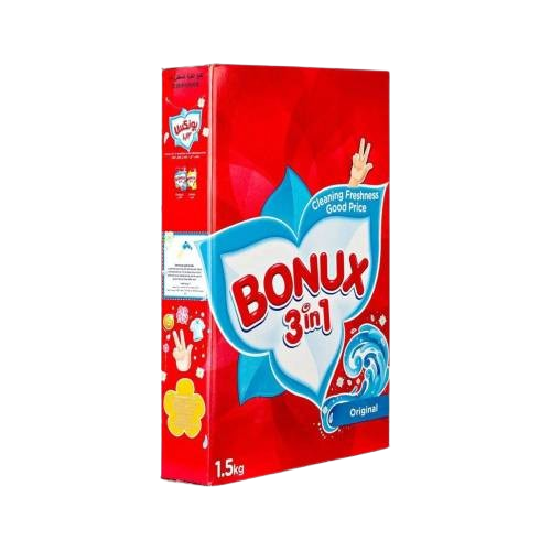 بونكس مسحوق غسيل ملابس 1.5كغم