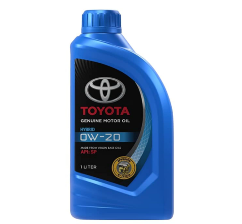 زيت محرك - توياتا  هيبرد  1 لتر   - رقم القطعة : 0W20 -  الاصلى
