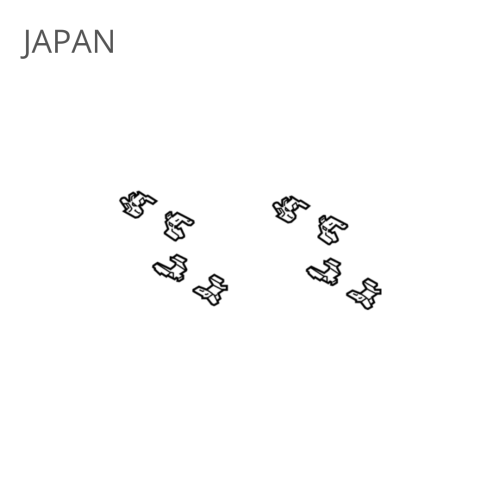 مشقبيات قماش خلفي - كورولا هابرد - الموديل: 2019 2020 - رقم الموديل: 04948-F4010 J - ياباني