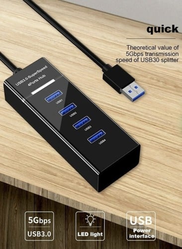 USB hub 4port usb3