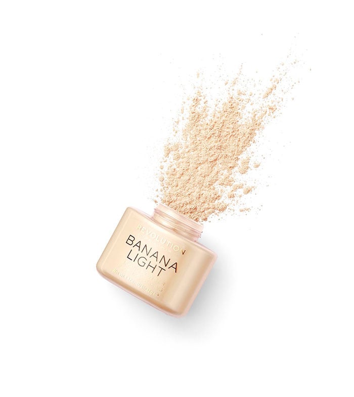 بودرة تثبيت مكياج بنانا لايت من ريفولوشن 32غ REVOLUTION LOOSE BAKING POWDER - banana light