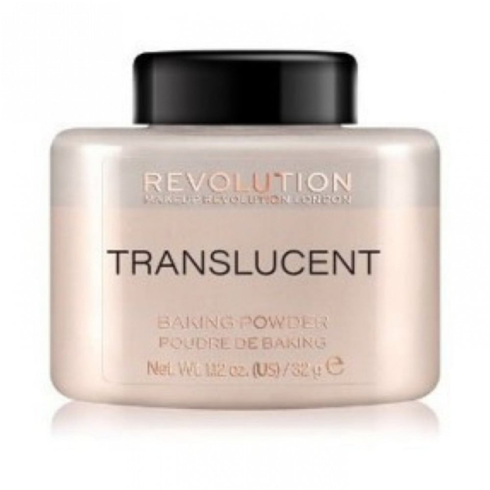 بودرة تثبيت مكياج شفاف من ريفولوشن 32غ REVOLUTION LOOSE BAKING POWDER - TRANSLUCENT