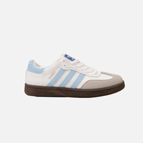 SAMBA-WHITE-Light blue