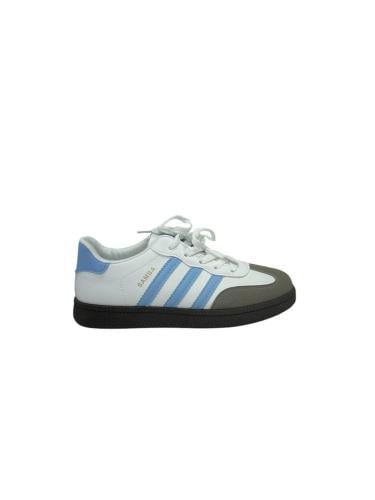 SAMBA-WHITE-Light blue