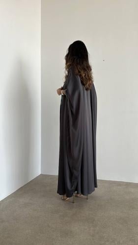 Grey Shk abaya