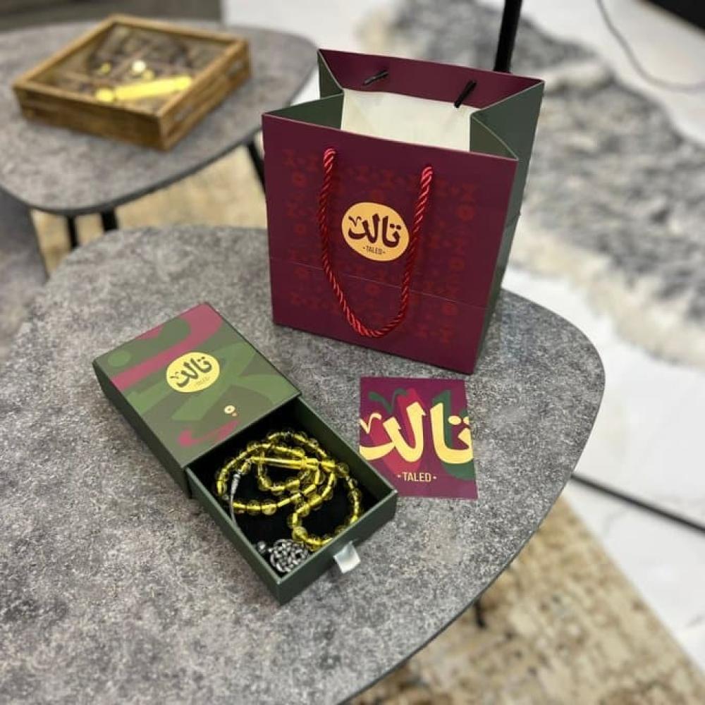 احدث اشكال سبح الكهرمان الاصلية من متجر تالد