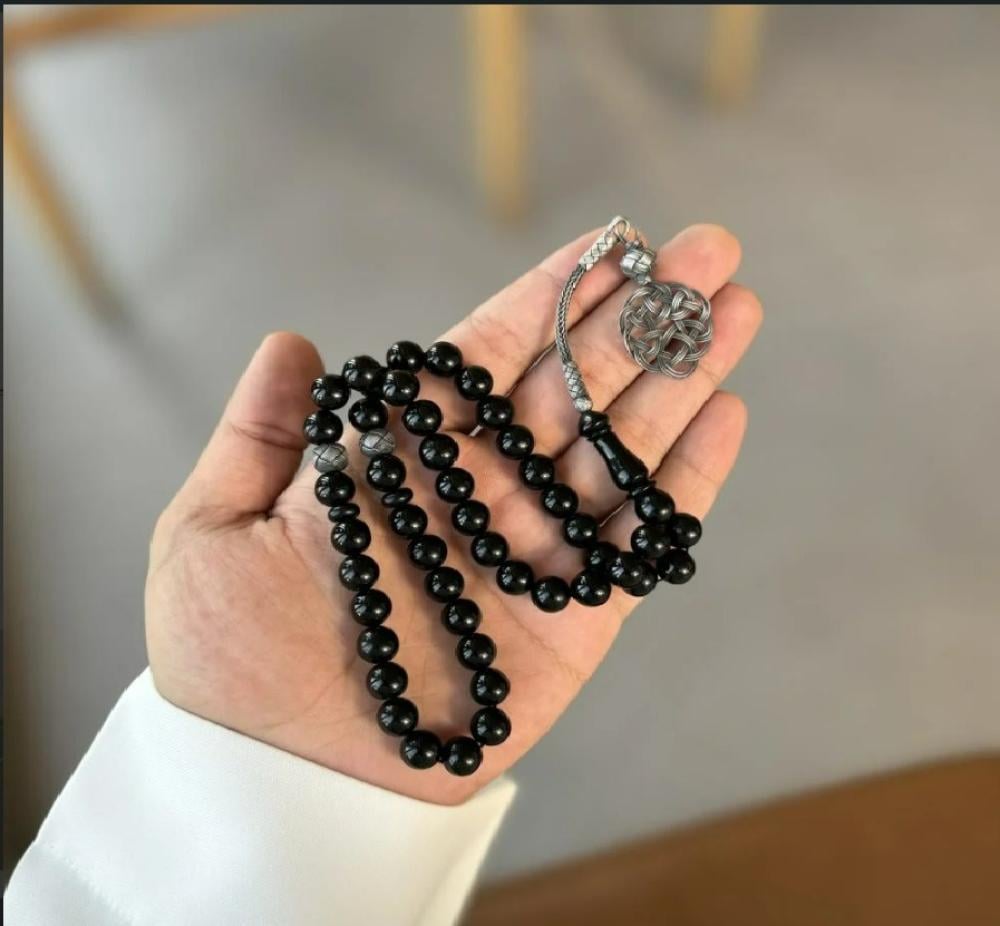 اشكال سبح جديدة من مسباح فاتوران اسود