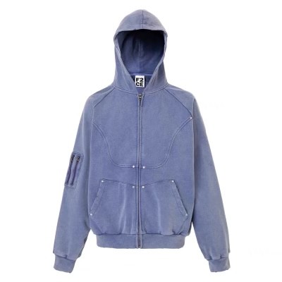 سويت شيرت رصاصي غامق