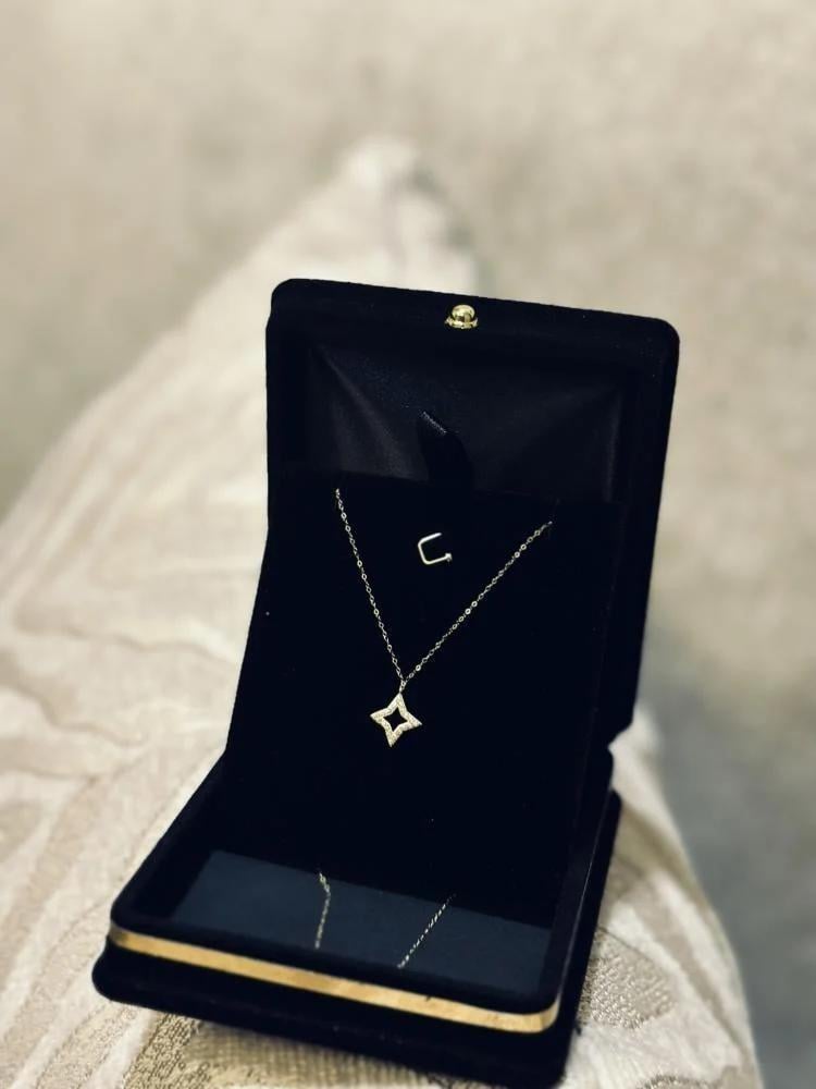 سلسال النجمه ذهب عيار 18