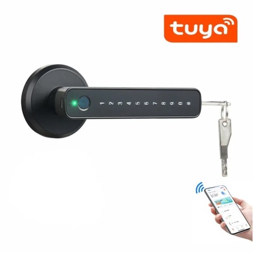 Tuya SmartLife APP الذكية بصمة كلمة السر قفل مزلاج...