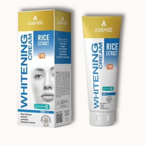 كريم التفتيح بخلاصة الأرز من ألفانسو ALVANSO RICE...