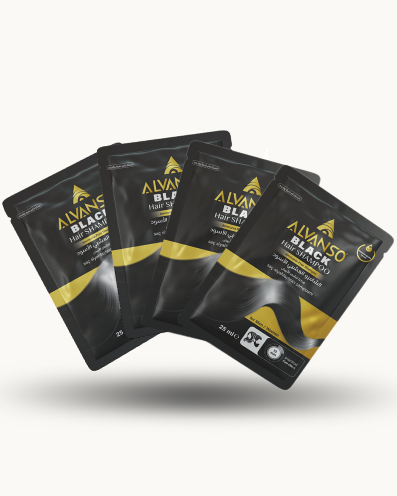 شامبو صبغ الشيب