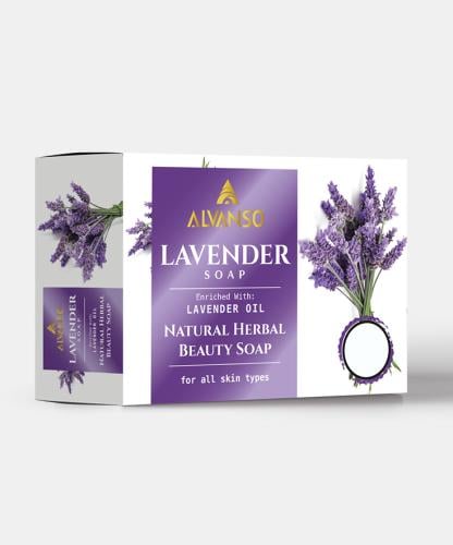 صابون اللافندر من ألفانسو ALVANSO Lavender oil soa...