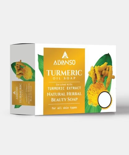 صابون الكركم من ألفانسو ALVANSO TURMERIC OIL SOAP...