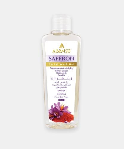 ALVANSO SAFFRON FACE GEL 200 ML ألفانسو غسول للوجه...