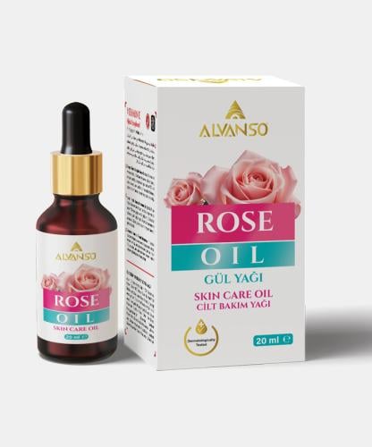 زيت الورد من ألفانسو ALVANSO Rose oil 20ml