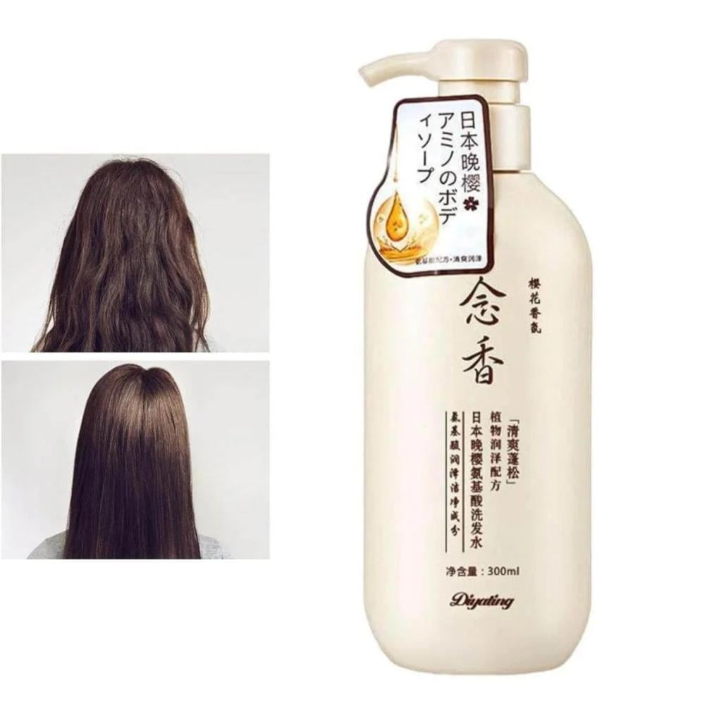 شامبو ساكورا الياباني ماكس فيت لنمو ومنع تساقط الشعر , 300 مل