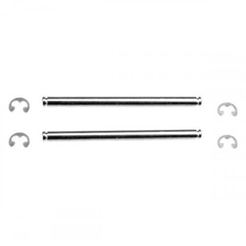 Traxxas Chrome Suspension Pin w/Clip 44mm (2) for RC 2640