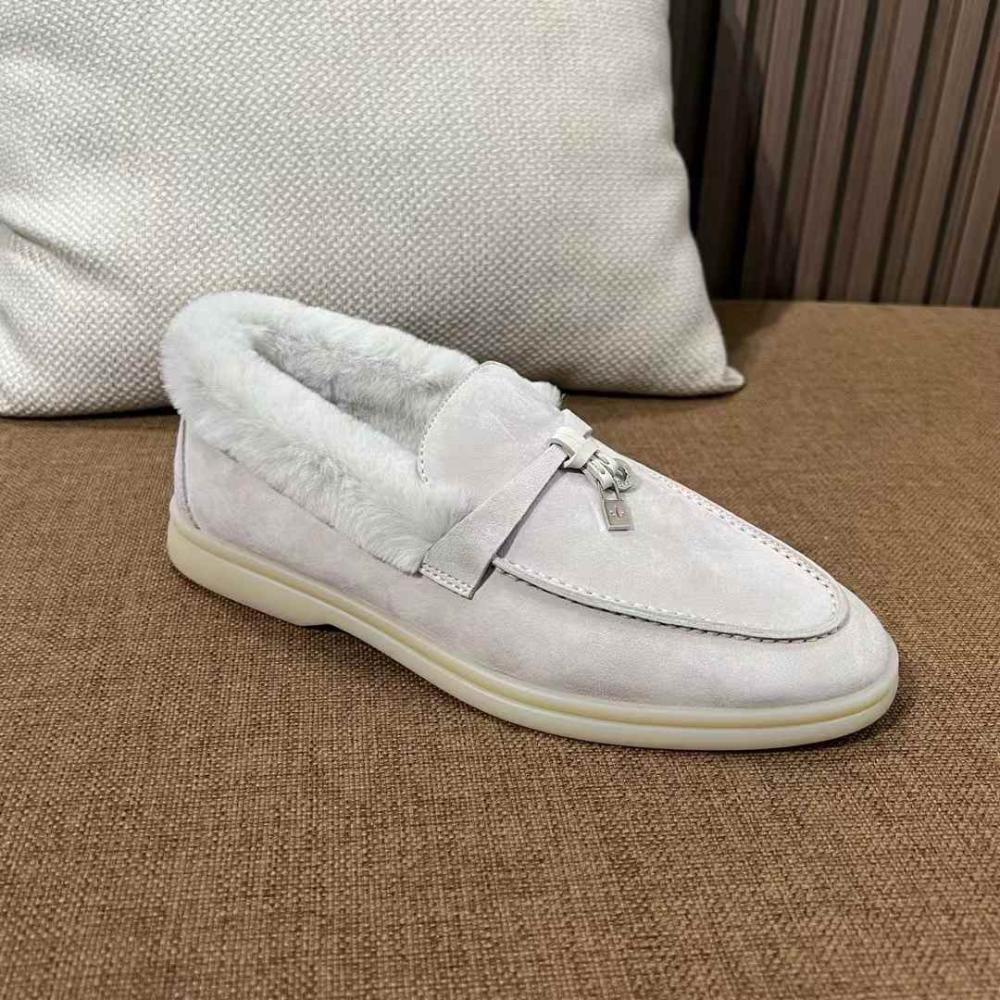 Summer Charms Walk Loafers White
