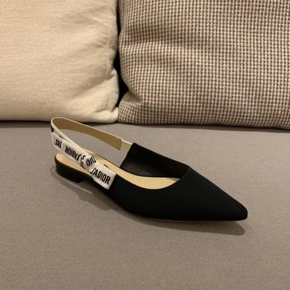 J'ADIOR PUMP Black Technical Fabric