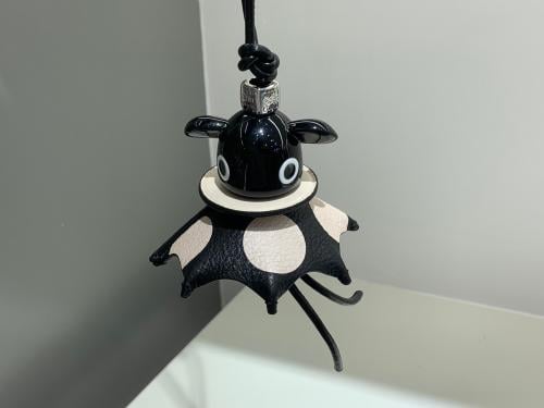 LOEWE 青い象型レザーチャーム LOEWE ロエベ ELEPHANT RUGBY CHARM チャーム バッグチャーム
