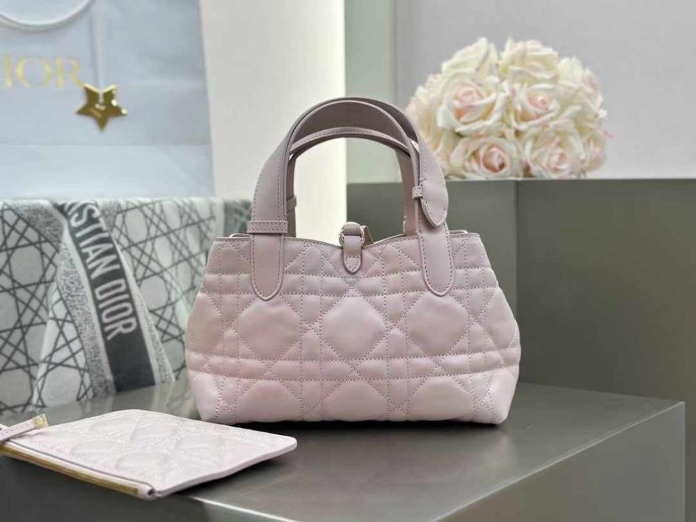 SMALL DIOR TOUJOURS PINK BAG