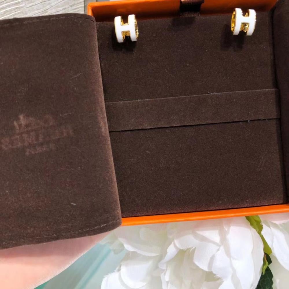Hermès Earring Mini Yellow Gold