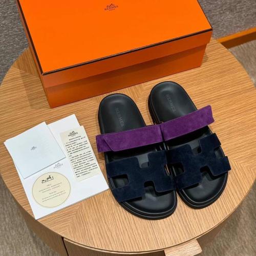 Hermès Chypre Navy/Purple