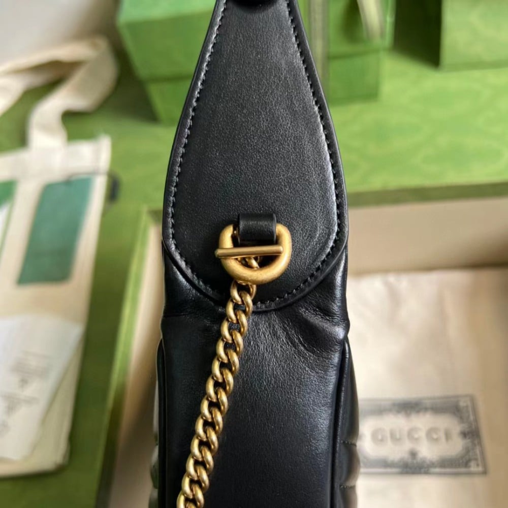 GG MARMONT HALF-MOON-SHAPED MINI BAG