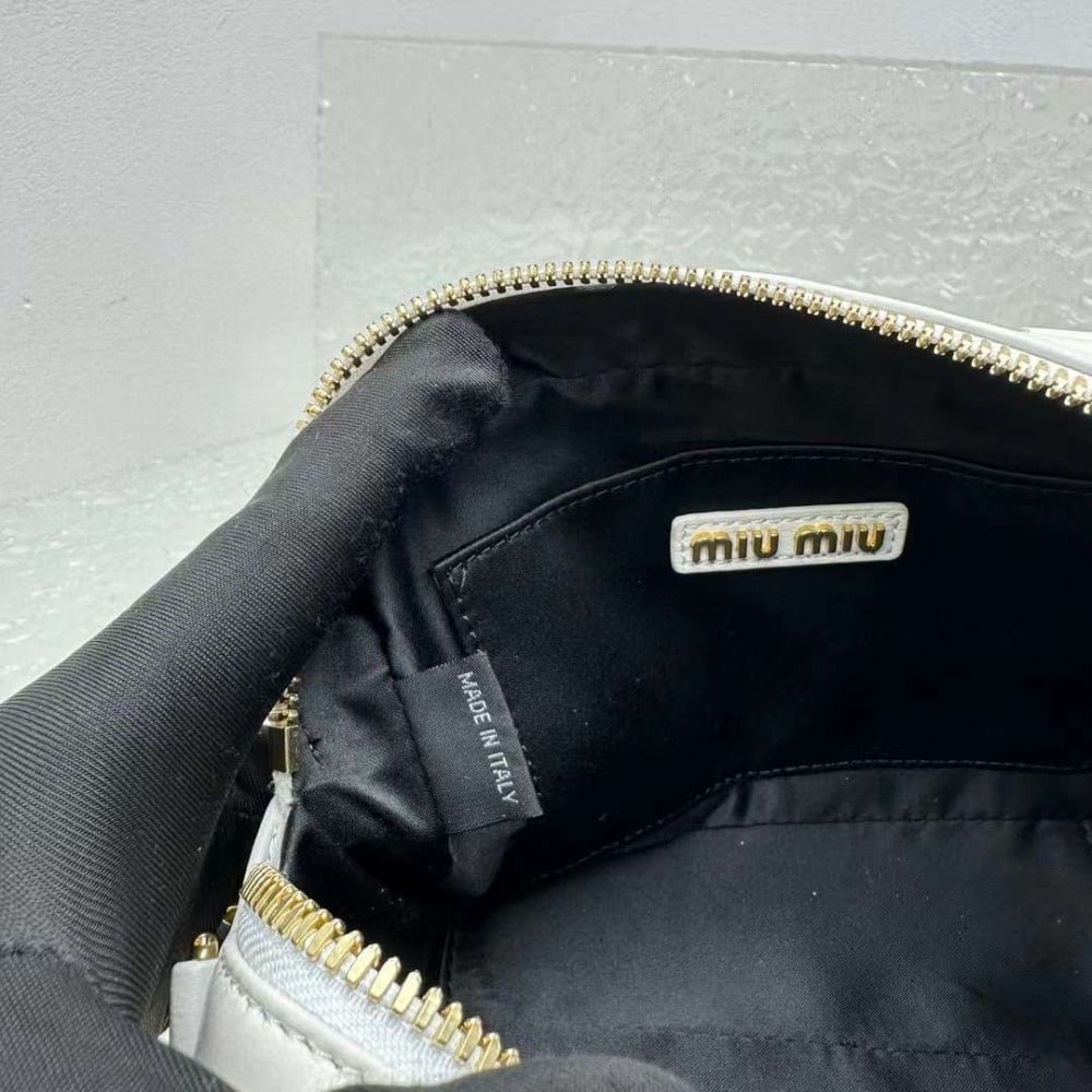 Matelassé Leather Top Handle Bag