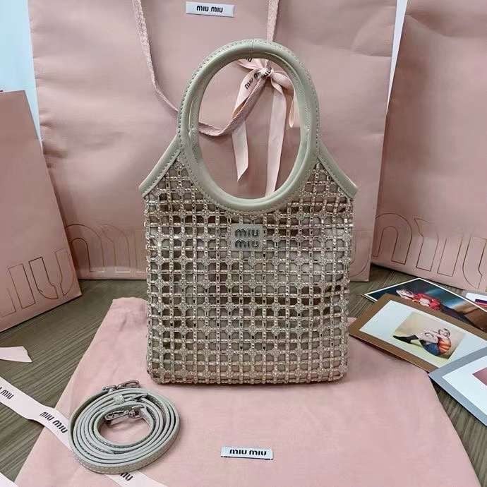 Miu Miu Embellished Handbag