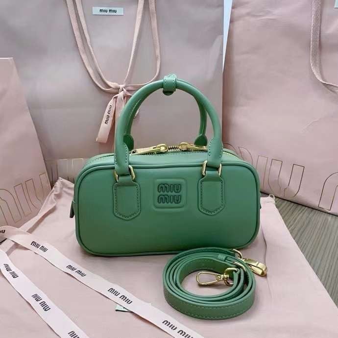 MiuMiu Arcadie Leather Bags