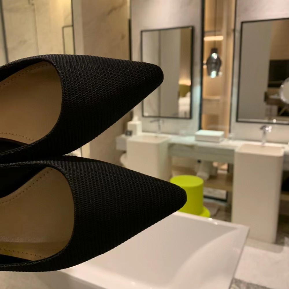 J'ADIOR PUMP Black Technical Fabric